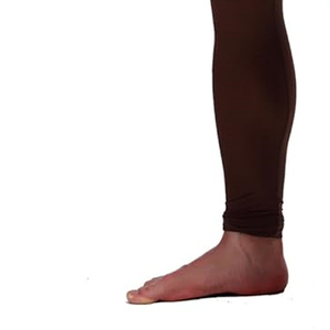 Leggings de Compresión Largos para Hombre, Color Marrón Sólido, Cintura Elástica, Spandex, Poliéster, Secado Rápido, 220g - Product Image 5