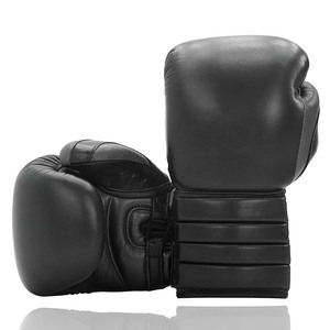 Guantes de Boxeo Profesionales Blancos de Cuero PU, Transpirables, que Absorben la Humedad, con Cordones, Personalizables, para Entrenamiento, Competencia y Gimnasio - Product Image 5