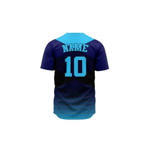 เสื้อเบสบอลแบบสั่งทำพิเศษ OEM ออกแบบเองได้ พิมพ์ลายดิจิตอลแบบระเหิด ตัดเย็บอย่างดี ระบายอากาศได้ดี ชุดยูนิฟอร์มเบสบอล - Product Image 4