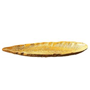Luxury Serving <b>Tray</b> With Handle Decorative Gold <b>Tray</b> Wedding Decor <b>Table</b> Accessories Handmade Fruits Snacks <b>Trays</b> Factory Price - Product Image 2