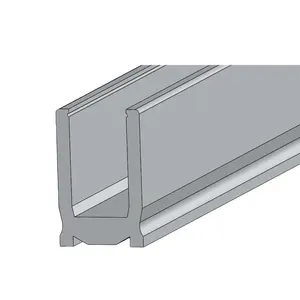 Zapato base aluminio molino cuadrado estándar - Product Image 1