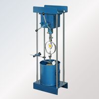 Appareil manuel d'essai de gonflement des sols, équipement de compression manuel pour l'analyse des sols en laboratoire