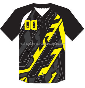 Maillot de baseball, ensemble d'uniformes avec Logo pour équipe de sport, personnalisé avec impression de nom, Logo et numéro sur mesure, vente en gros - Product Image 5