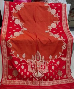 Sari en tissu scintillant Rang Mahal Rosabelle Flora Royale Imperial Bloom Royal Aura pour femme, pour mariage et fête, taille XS - Product Image 1