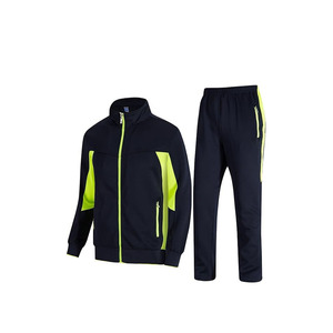 Ensemble de survêtement avec sweat-shirt zippé et pantalon de jogging, tenue de sport chaude pour la gym et l'entraînement - Product Image 6