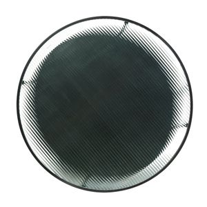 Set di tavolini moderni in 2 pezzi, tavolino da caffè con piano in vetro e tavolino laterale, finitura in metallo nero, mobili per soggiorno - Product Image 6