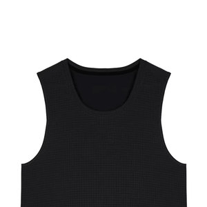 Custom Plus Size 100% Polyester Quick-Drying V-neck Sporty Men's Tank Tops Knitted <b>Sweat</b> <b>Vest</b> Breathable Soft Summer Casual - Product Image 2