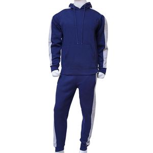 Ensemble de survêtement 2 pièces en molleton 100 % coton respirant pour homme, collection Hiver 2026 – Veste zippée décontractée et sweat-shirt - Product Image 3
