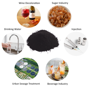 200 lưới iốt cao giá trị bột <span class=keywords><strong>carbon</strong></span> cao Cá Tuyết tỷ lệ loại bỏ mẫu miễn phí - Product Image 3