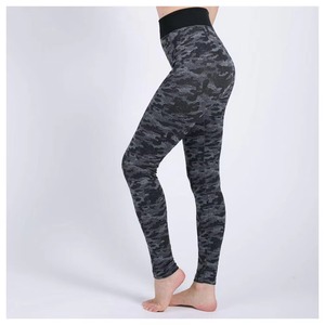 Leggings de Yoga y Fitness para Mujer, Cintura Alta, Diseño Simple con Efecto Push-Up, Largo hasta el Tobillo, Secado Rápido, Transpirables, Elásticos en Cuatro Direcciones, Spandex/Nailon - Product Image 6