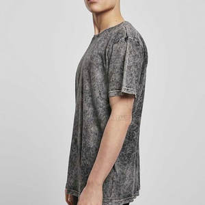 T-shirts pour hommes de haute qualité, confortables, effet délavé, coupe ample, dernier design, 100% coton, séchage rapide, T-shirt pour hommes effet délavé - Product Image 3