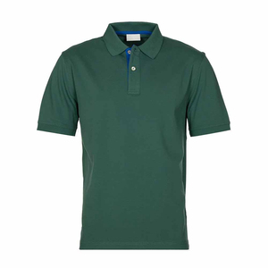 เสื้อโปโลผู้ชายผ้าคอตตอนผสมน้ำหนักเบา ดีไซน์ลำลองทรงปกติ - Product Image 3