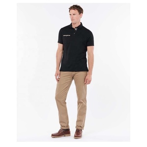 Polo homme de qualité supérieure à manches courtes, tissu en coton doux, coupe confortable, style élégant pour le bureau et les tenues décontractées - Product Image 1