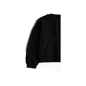 Sweat-shirts surdimensionnés personnalisés pour femmes en coton et fibre de bambou, décontractés, hiver-printemps, écologiques, respirants, coupe-vent, gaufrés - Product Image 6