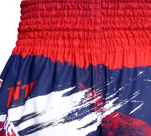 Pantalones Cortos de Muay Thai Premium, Ligeros, Elásticos y Transpirables, para Entrenamiento de MMA y Boxeo, para Hombre, 100% Poliéster - Product Image 5