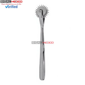 Pinwheel de Calidad Premium de 3 Cabezas y 6.5 Pulgadas, Instrumento de Diagnóstico Neurológico para Estimulación Sensorial, de Acero Inoxidable para Exámenes Neurológicos - Product Image 2