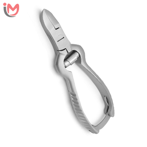 High Quality Stainless Steel Nail Nipper With Double Barrel Spring <b>Lock</b> Heavy Duty Toe Nail Clippers Cutter OEM Wholesale - Product Image 3