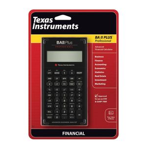 เครื่องคิดเลขทางการเงิน Texas Instruments BA II Plus สำหรับธุรกิจ การเงิน และนักศึกษา - Product Image 6