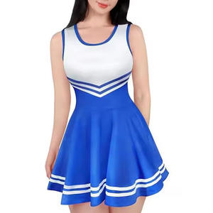 Ropa de animadora juvenil de élite, diseño vibrante para presentaciones, material transpirable para rutinas de alta intensidad - Product Image 4