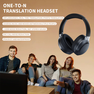 Auriculares instantáneos de traductor Ai de Voz bidireccional, dispositivos de traductor de 144 <span class=keywords><strong>idiomas</strong></span>, auriculares de traductor de <span class=keywords><strong>idiomas</strong></span> inteligentes para viajes - Product Image 3