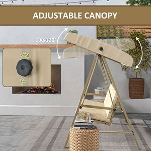 Sedia a dondolo da giardino per esterni, sedia a uovo sospesa, non supportata, non defeettuosa, non adatta per il patio - Product Image 3