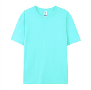 เสื้อยืดคอตตอนเนื้อหนาคุณภาพสูง แบบเรียบ ยูนิเซ็กซ์ สกรีนโลโก้ได้ตามสั่ง คอกลม เสื้อยืดโอเวอร์ไซส์ เสื้อยืดผู้ชาย สำหรับผู้ชาย สไตล์ลำลอง สตรีทแวร์ - Product Image 5