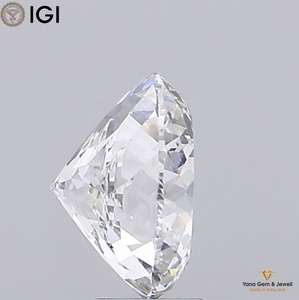 Diamant de laboratoire CVD certifié IGI, pureté VS1, couleur E, 3,00 carats, taille portugaise, pour alliance de mariage spectaculaire - Product Image 5