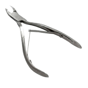 Coupe-ongles professionnel en acier inoxydable de qualité supérieure, 12,5 mm, à mâchoires plates, lame de coupe précise et tranchante, pour ongles et cuticules - Product Image 1