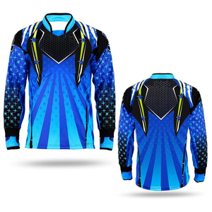 Camiseta Deportiva Transpirable para Hombre, Camisetas de Paintball con Mangas Largas y Protectores de Codo - Product Image 5