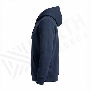 Sudadera con capucha extragrande personalizada y elegante para hombre, diseño vintage lavado con bolsillo frontal, cómoda sudadera con capucha personalizada para invierno. - Product Image 3