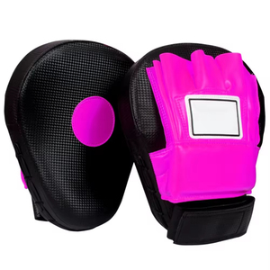 Pads de frappe incurvés en cuir pour hommes, pour l'entraînement de boxe et d'arts martiaux - Product Image 6