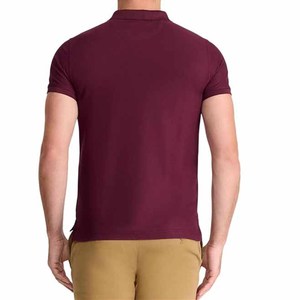 เสื้อโปโลผู้ชายสั่งทำสีพื้น แขนสั้น ผ้าฝ้าย 100% ระบายอากาศได้ดี สวมใส่สบาย ทรงปกติ ดีไซน์กระดุม - Product Image 2