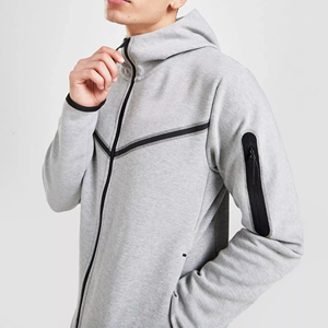 Survêtements de luxe pour hommes, vêtements de sport, tenues de fitness, en molleton technique, ensemble 2 pièces, confortables, prix raisonnable, service OEM - Product Image 2