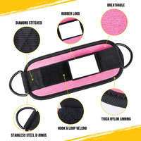 Service OEM – Manchon de cheville ajustable en néoprène de qualité supérieure pour entraînements de fitness, kickbacks, exercices fessiers, musculation – Léger