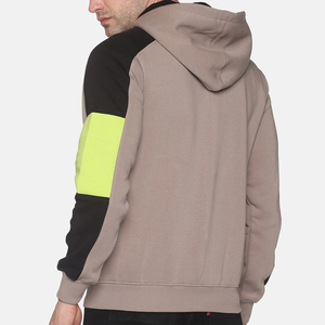 Sweat-shirts à capuche zippés pour hommes en polyester-coton épais et respirant, pour l'hiver, vente en gros, couleur et taille personnalisables, service OEM - Product Image 6