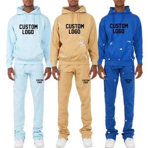 Custom Y2K Unisex <b>Patchwork</b> Tracksuit Hooded Windbreaker <b>Jacket</b> & Sweatpants Set Streetwear Techwear Men Women Tracksuit - Product Image 1