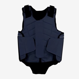 Protector Corporal Ecuestre Personalizado en Negro y Azul Marino, Chaleco de Seguridad para Montar a Caballo, Protección Contra Impactos de Espuma EVA, Venta al Por Mayor OEM - Product Image 3