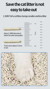 <span class=keywords><strong>Everclean</strong></span>-Juego de Arena para Gatos 5 en 1, Kit de Arena Mixta para Gatos, Control de Olores, Bentonita, Tofu, Libre de Polvo, Fuerte Agrupación - Product Image 5