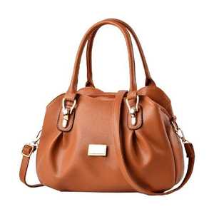 Sac fourre-tout ZOLO LEATHERS en cuir véritable avec logo personnalisé, fermeture éclair classique, antivol, multifonctionnel, bandoulière et poignée supérieure - Product Image 1