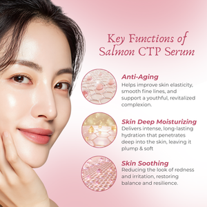 Sérum CTP au saumon, best-seller en Malaisie, formule d'essence hydratante pour le visage, soin de la peau, garantie fournisseur OEM B2B - Product Image 4