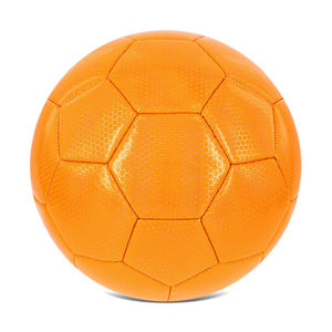Ballon de football en tissu rayé, couture à la machine, taille 5, pour matchs d'équipe et entraînement, ballons de football en cuir personnalisés - Product Image 5