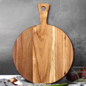 Planche à découper en bois pliable, légère, finition lisse, écologique, passe au lave-vaisselle, taille personnalisée - Product Image 2