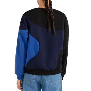 Sweat-shirts à capuche décontractés pour femmes, doublés, brodés avec logo personnalisé, en polyester/coton doux et confortable, vente en gros - Product Image 3