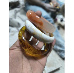 High Quality Handcrafted Resin Bangles Vintage <b>Angel</b> Style Fashion Resin Joint Bangles At Wholesale Price - Product Image 6