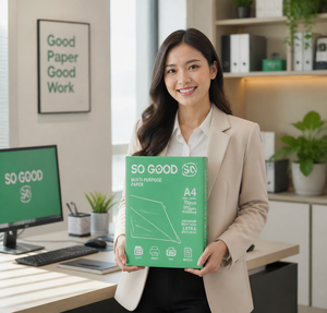 Papel de Copia Blanco A4 de Alta Calidad, 70 g/m², 500 Hojas x 5 Paquetes, Hecho en Tailandia - Product Image 1