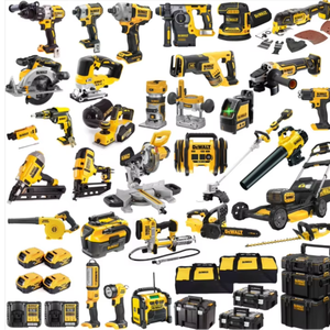 Compre 2 Juegos y Obtenga 1 Gratis, Kit de Herramientas Eléctricas Originales DeWALTS DEWKIT30A, 4 Baterías de Litio de 18 V x 5 Ah, 30 Piezas - Product Image 1