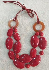 Collier en perles de résine au design tendance CAZ-0943 de Creative Art Zone, personnalisable avec photo et nom, unisexe, cadeau idéal pour les fêtes indiennes et les mariages - Product Image 3