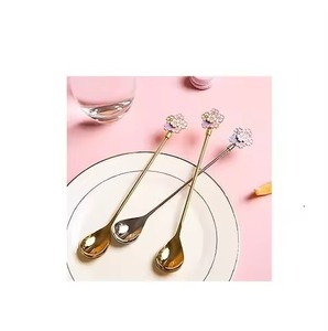Classic Design Metal Coffee Tea Spoon Stainless Steel Sugar Spoon Dessert Spoon Kitchen Dining Timeless - Product Image 2