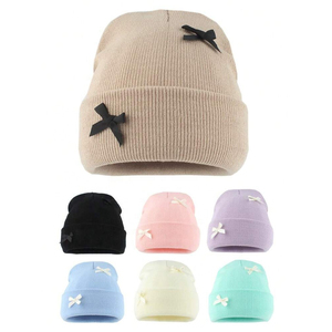 2026 Wholesale Latest Design Knitted Rhinestones <b>Beanies</b> Custom Logo/Color Top Quality Streetwear Fashion Stones <b>Beanies</b> - Product Image 6