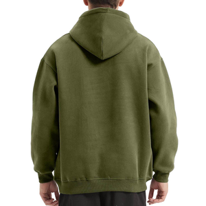 Sweat-shirt à capuche pour homme en coton, prix abordable, imprimé graphique, style streetwear, coupe ample et épaisse. - Product Image 3